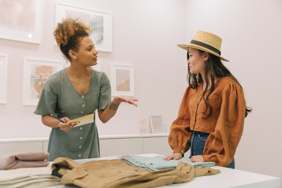 Posredovanje u prodaji tekstila, odeće, krzna, obuće i predmeta od kože